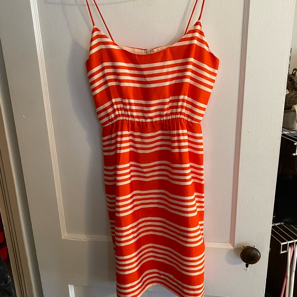 J Crew Striped Summer Dress Size 0